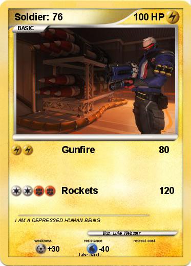 Pokemon Soldier: 76