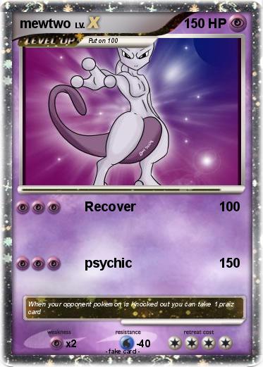 Pokemon mewtwo