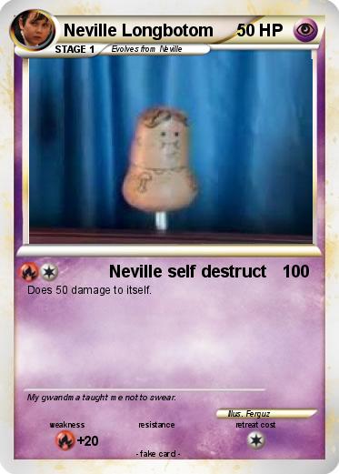 Pokemon Neville Longbotom
