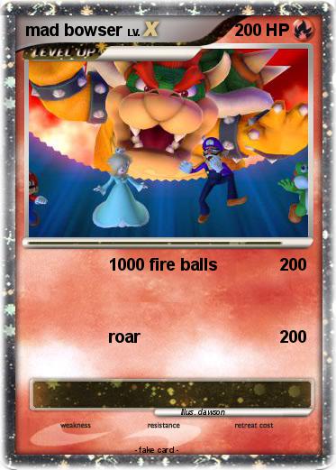 Pokemon mad bowser