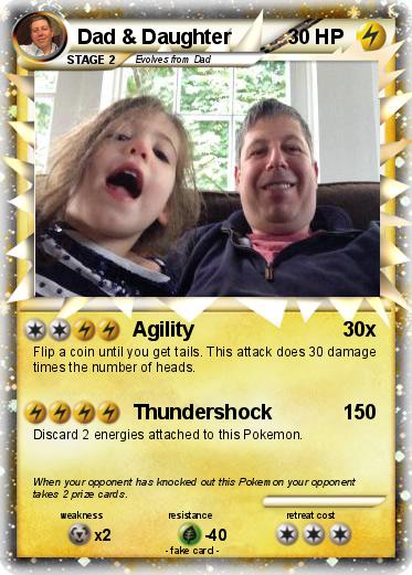 Pokemon Dad & Daughter