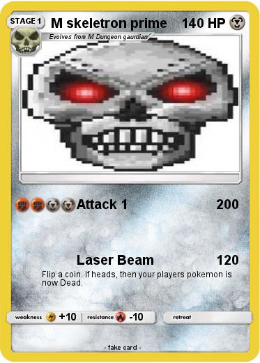 Pokemon M skeletron prime