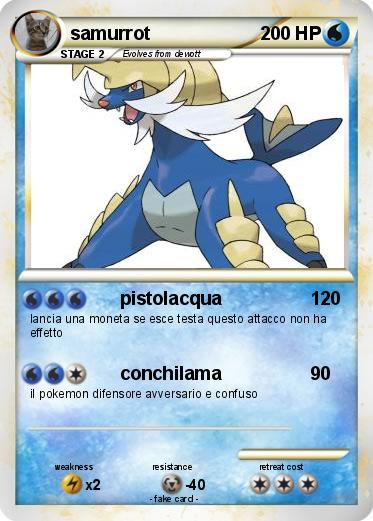 Pokemon samurrot