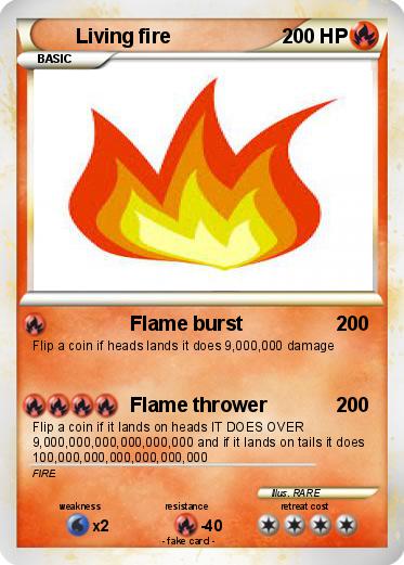 Pokemon Living fire