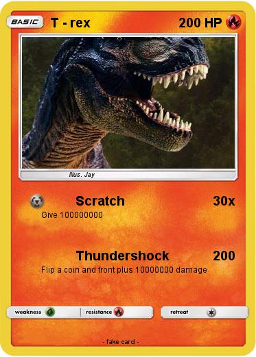Pokemon T - rex