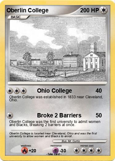 Pokemon Oberlin College