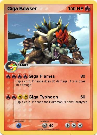 Pokemon Giga Bowser