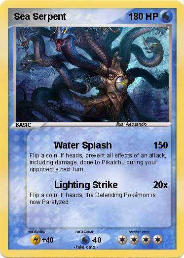 Pokemon Sea Serpent