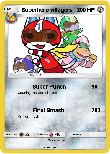 Pokemon Superhero villagers