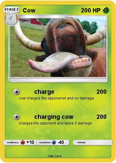 Pokemon Cow