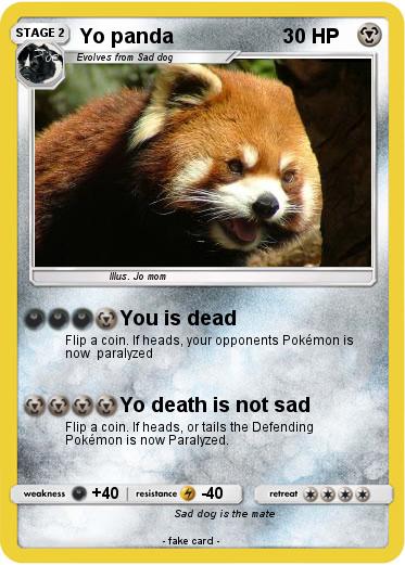 Pokemon Yo panda