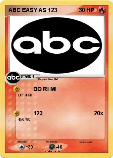 Pokemon ABC EASY AS 123 Pokemon ABC EASY AS 123