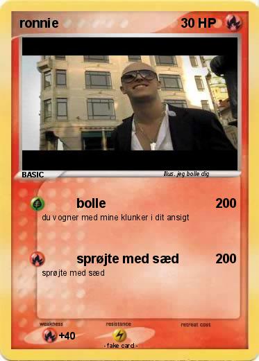 Pokemon ronnie