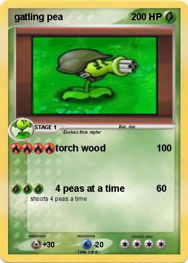Pokemon gatling pea