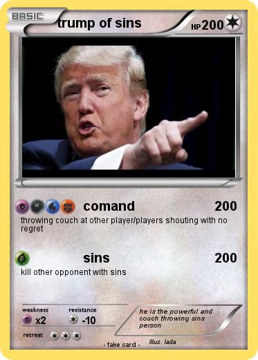 Pokemon trump of sins