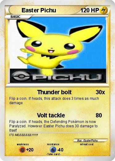 Pokemon Easter Pichu