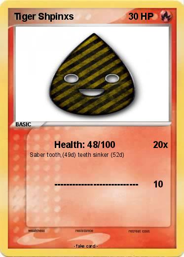 Pokemon Tiger Shpinxs