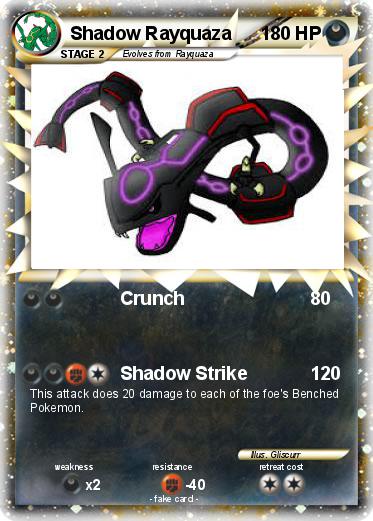 Pokemon Shadow Rayquaza