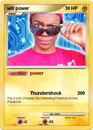 Pokemon will power