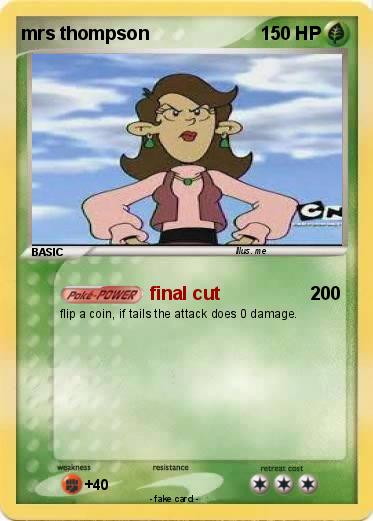 Pokemon mrs thompson