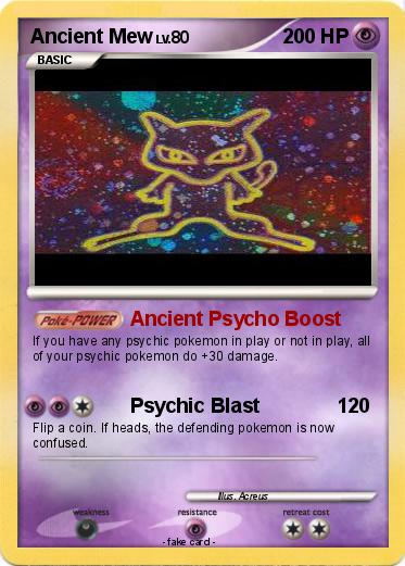 Pokemon Ancient Mew