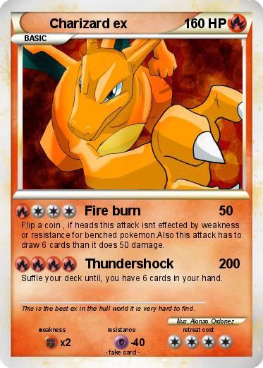 Pokemon Charizard ex
