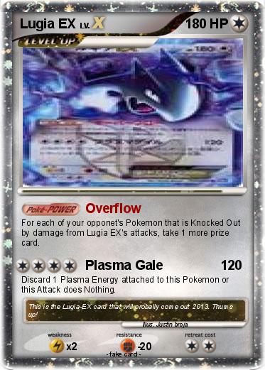 Pokemon Lugia EX