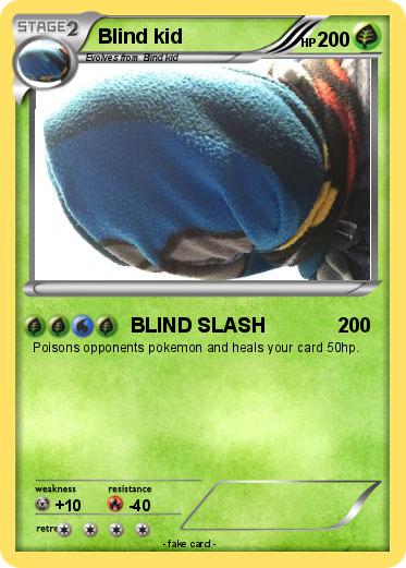 Pokemon Blind kid