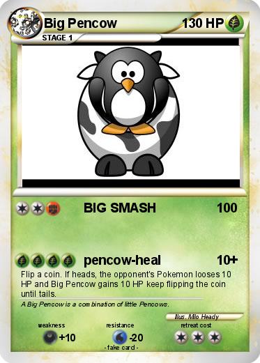 Pokemon Big Pencow