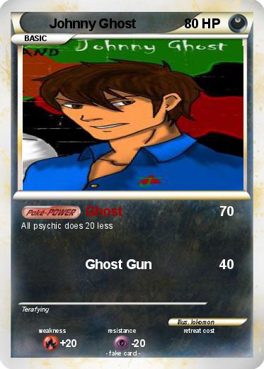Pokemon Johnny Ghost