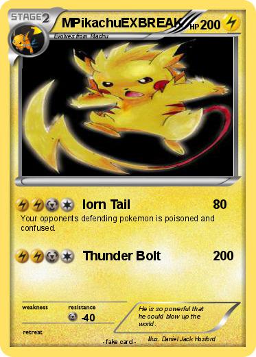 Pokemon MPikachuEXBREAK