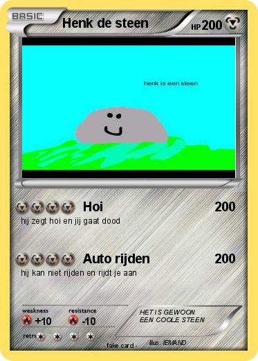 Pokemon Henk de steen
