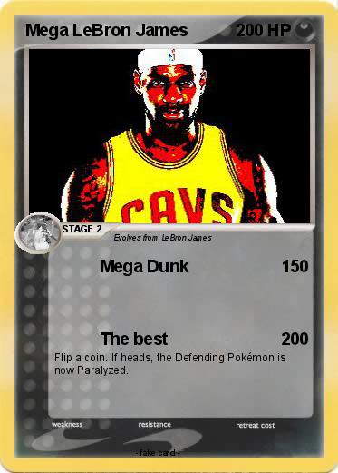Pokemon Mega LeBron James
