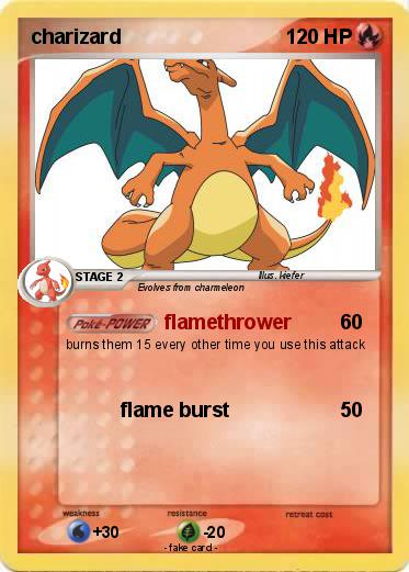 Pokemon charizard