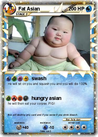 Pokemon Fat Asian