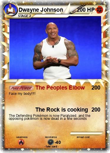 Pokemon Dwayne Johnson