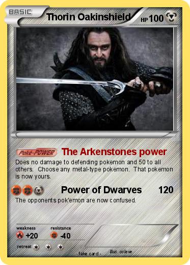 Pokemon Thorin Oakinshield