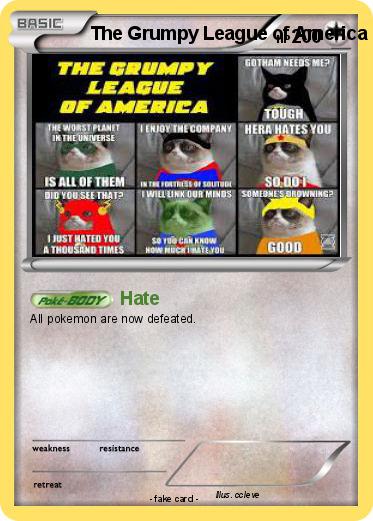 Pokemon The Grumpy League of America
