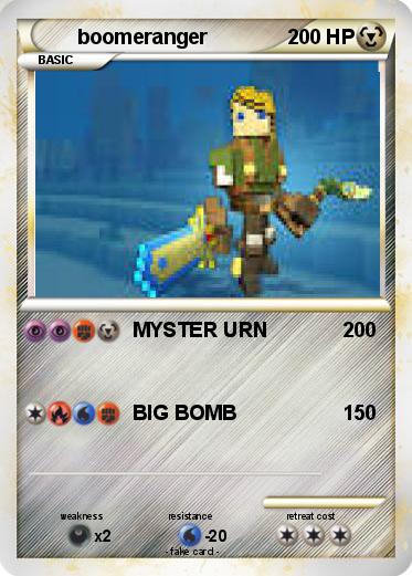 Pokemon boomeranger