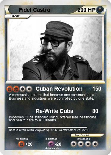 Pokemon Fidel Castro