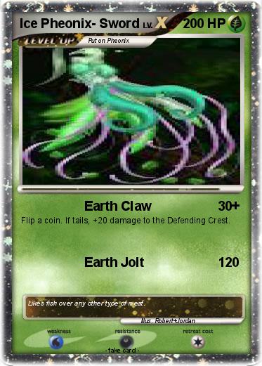 Pokemon Ice Pheonix- Sword