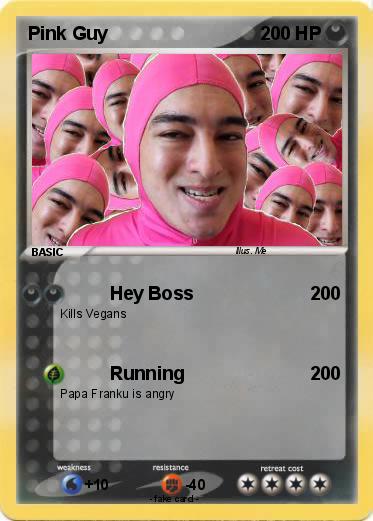 Pokemon Pink Guy