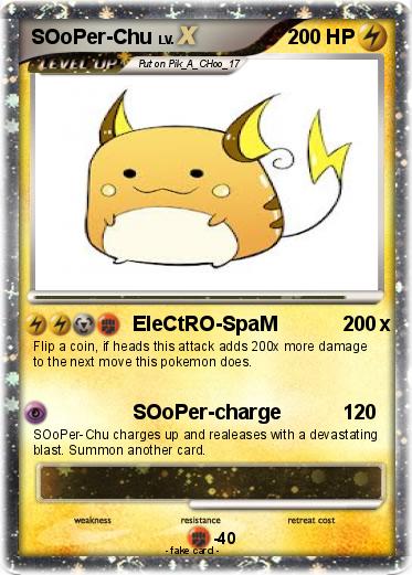 Pokemon SOoPer-Chu