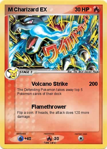 Pokemon M Charizard EX