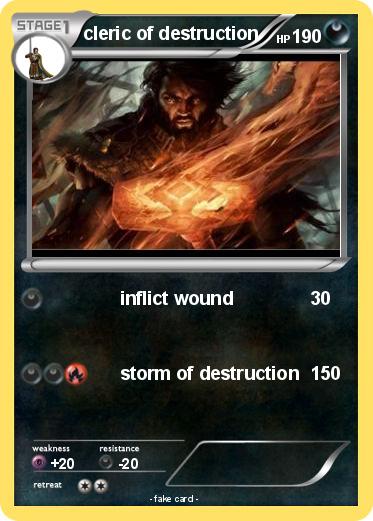 Pokemon cleric of destruction