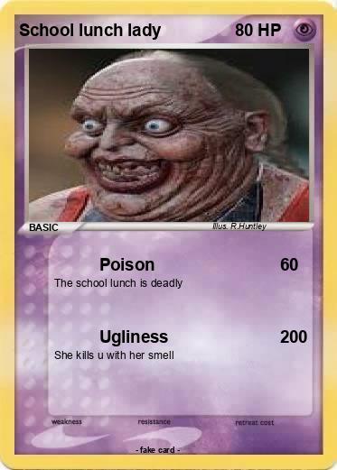 Pokemon School lunch lady