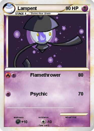 Pokemon Lampent