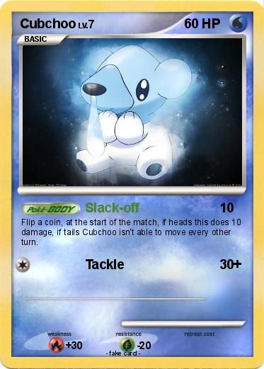 Pokemon Cubchoo