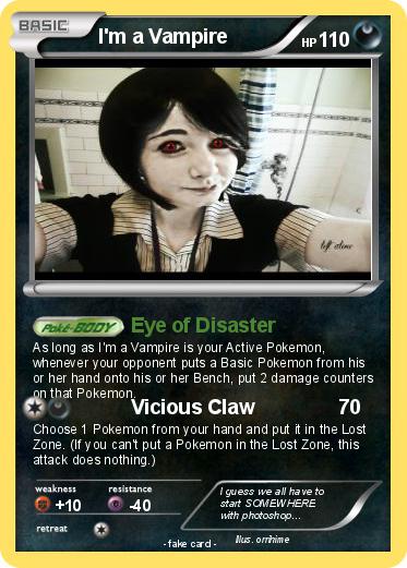 Pokemon I'm a Vampire