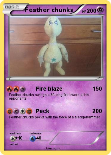 Pokemon Feather chunks